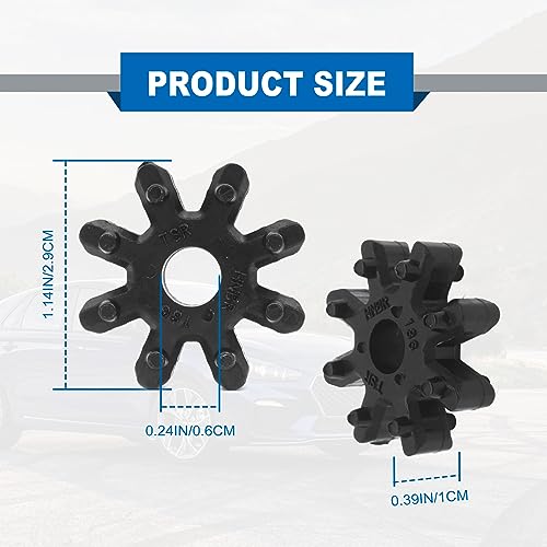 Rboko RBOKO-XDQY 4-Pack Flexible Steering Coupler Replacement thumb #1