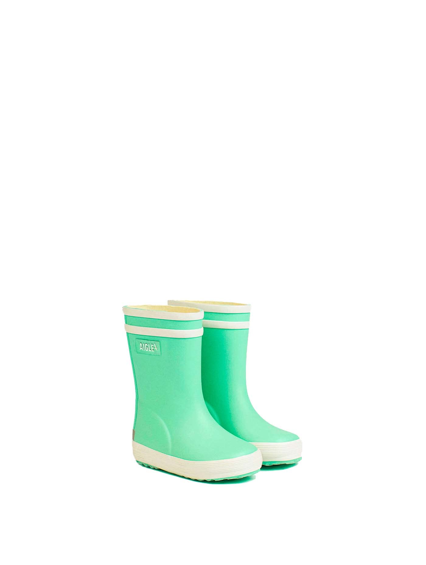 Aigle Boy's Unisex Kids Baby FLAC 2 Rain Boot, Marine New, 4.5 UK
