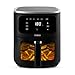 Tower T17174 Vortx Vizion 4L Air Fryer with Digital Control Panel, 6 Pre-sets, 60 Minute Timer, Shake Reminder, 1300W, Black
