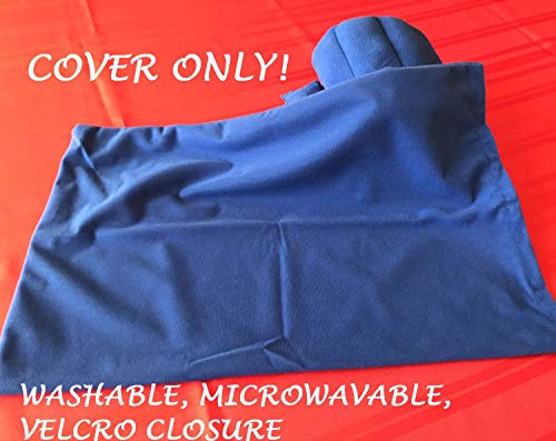 Image of ComfortCloud Accessory Cover for XL Microwavable Heating Pad, 13x22 inch | Removable, Machine Washable Cover to Protect your Heat Pad, Microwavable Hook and Loop Closure