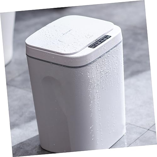 Bote de basura inteligente con sensor y carga USB miniatura 4