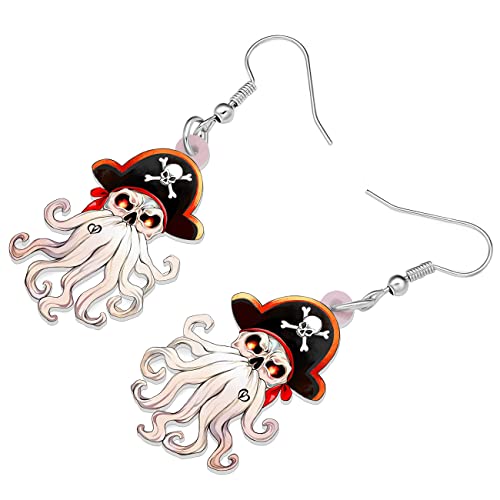 Joyas de regalos para mujeres con pendientes de pulpo BAMAY 3