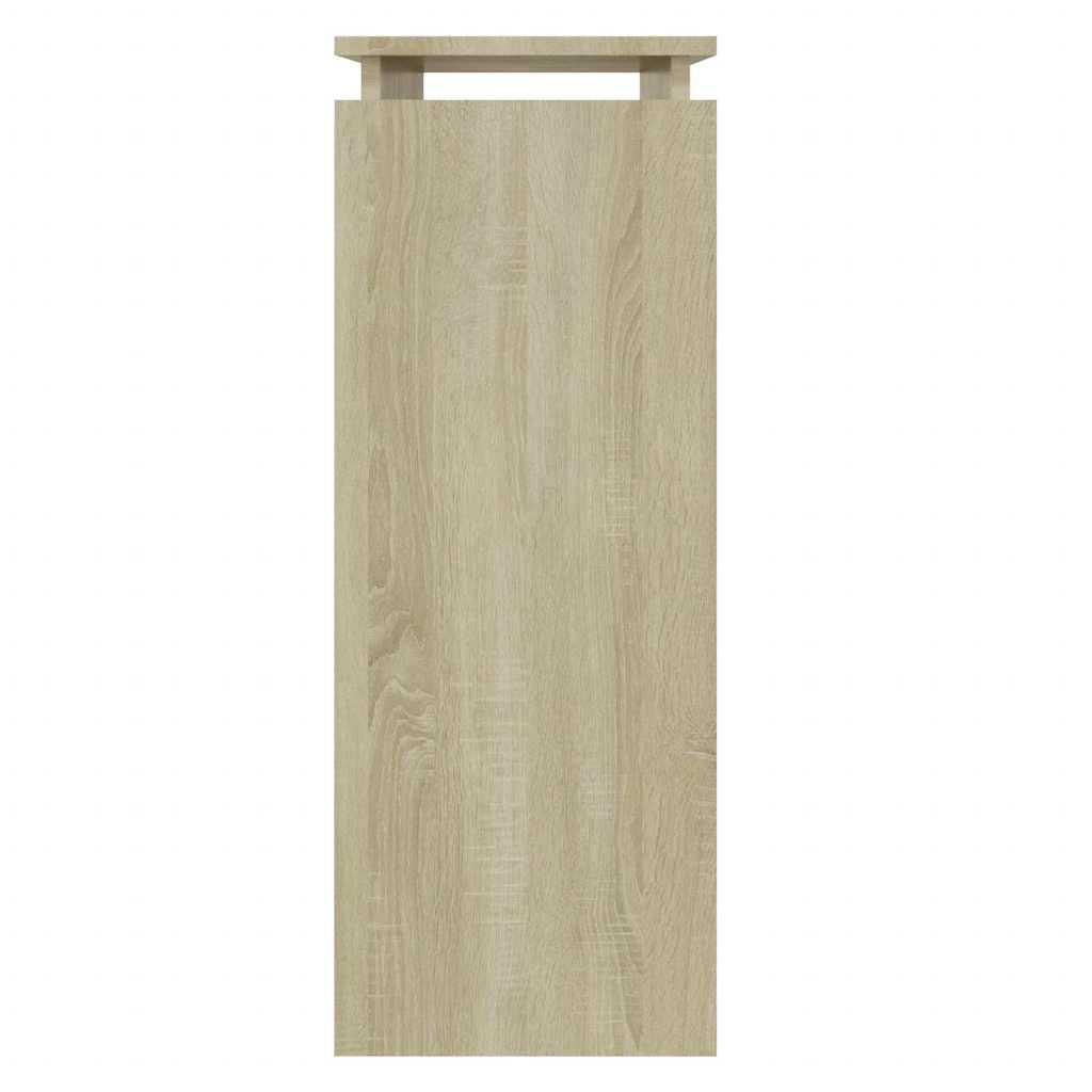 Hoge kast 57x35x90 cm bewerkt hout sonoma eikenkleurig Hoge kast 57x35x90 cm bewerkt hout sonoma eikenkleurig