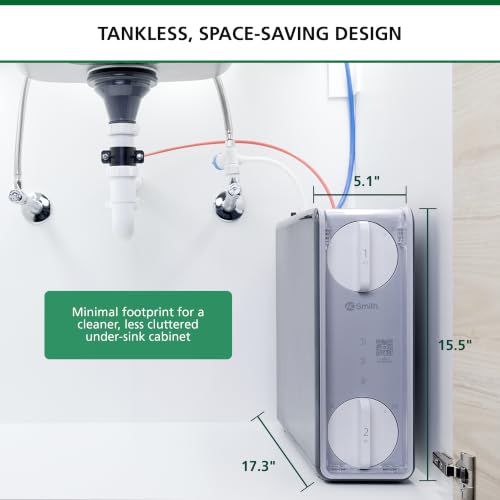 Image of A. O. Smith Tankless Reverse Osmosis System | 800 GPD | AOS-DFRO800-BN