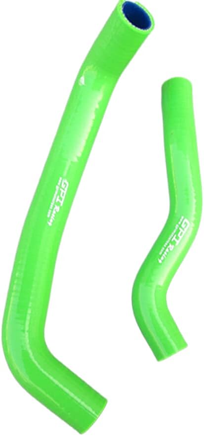 Silicone Radiator Hose for 2003-2008 Suzuki KFX400 LTZ400 DVX400 Z400 2004 2005 2006 2007 (Green)