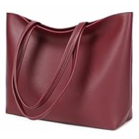 The Womens Tote Bags are Made of Wear -Resistant Faux Leather , Waterproof, Durable Remove the Tedious Appearance, Simple Fashion Lady Handbags, 38 x11.5 x30cm (L xW x H),There are Security Zipper Pockets Inside, You can Place Mobile Phones, Document...