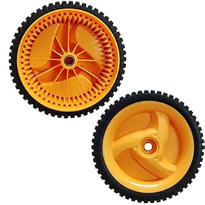 2 Stück Rasenmäher Antriebsrad mit Lager Universal Vorderrad Rad 53 Zähne für McCulloch, Rally Craftsman Partner Electrolux und andere Rasenmäher