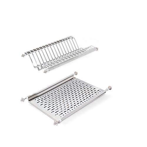 EMUCA - Escurreplatos Armario 50 cm, Escurridor de Platos y Vasos para Muebles de Cocina, Anchura …