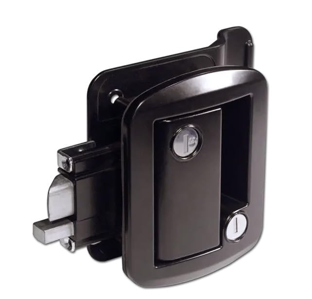 Global PRO Series Classic PRO Entry Door Lock Black (Choose Your Key Code) (G316)