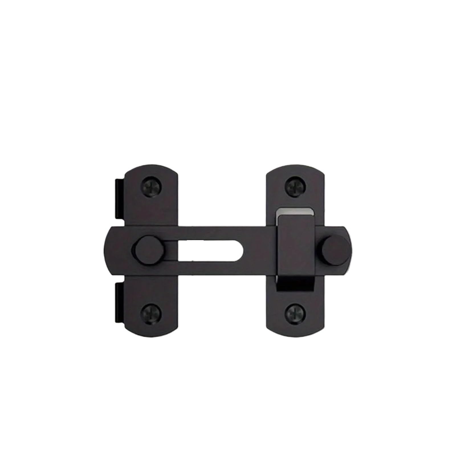 Dqzrtueca One Color Steel Barn Door Locks 0/180 Flip Latch Garage Bathroom Cabinets 180 Large/Small