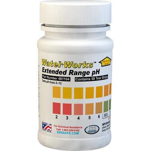 Industrial Test Systems 481104, Extended Range pH Check (Pack of 24 pcs)