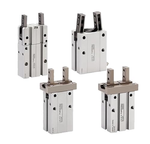 Vérin pneumatique 180 degrés à ouverture totale HFK Bore 20mm pour robotique