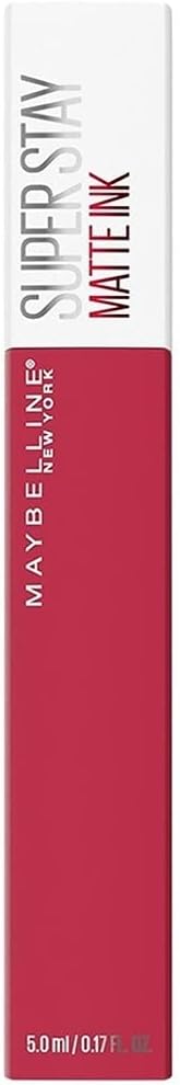 New York SuperStay Matte Ink Liquid Lipstick - Enchanter 380, Highly pigmented, Transfer Proof & Fade Proof. Maybelline New York SuperStay Matte Ink Liquid Lipstick Lasts Up To 16Hr | 5ml
