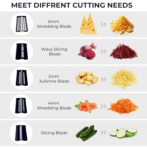 Premium-Quality-5-in-1-Cheese-Grater-Hand-Crank-Stainless-Steel-Rotary-Cheese-Grater-for-Effortless-Grating-Durable-and-Ergonomic-Design-for-Professional-and-Home-Use-Violet