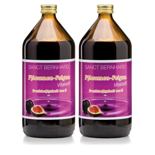 Sanct Bernhard Pflaumen-Feigen-Vitalsaft | 4 x 500 ml