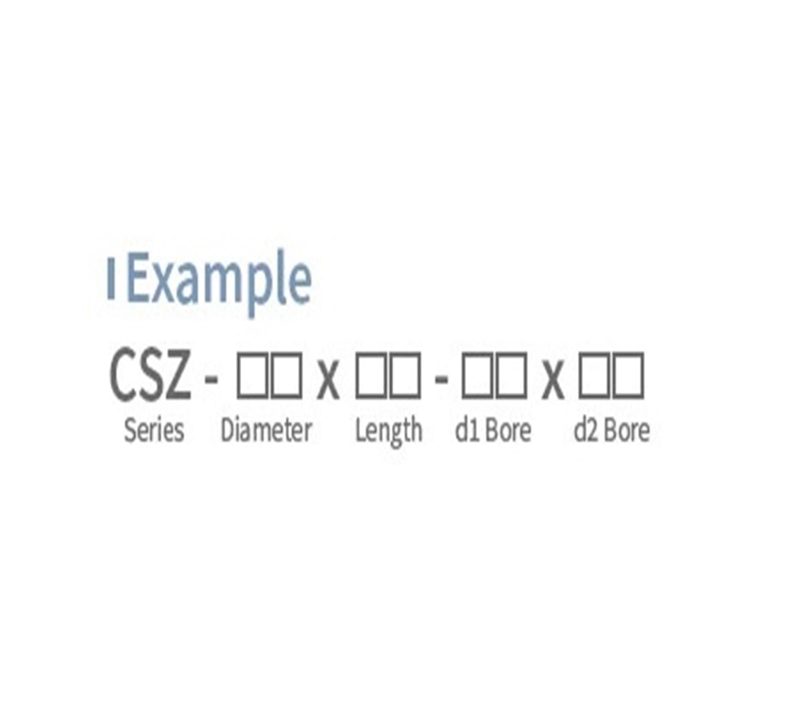 Acoplamiento de diafragma de Alto par for husillo CSZ-94X86(CSZ-94X86-25x34)