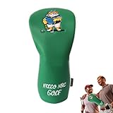 Deckel des Golfclubs – TIGER GOLFBLATT CHIEDCOVER | Neuheiten-Abdeckungen für Fahrer, lustige Tiere, einzigartige Stickdecke für den Wald, langlebiger Schutz d