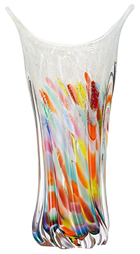 アデリア(ADERIA) 津軽びいどろ 金彩花器 ねぶた 化粧箱入 日本製 フラワーベース 花瓶 おしゃれ ガラス 一輪挿し vase 容器 flower ドライフラワー 生け花 ギフト 女性 母の日 父の日 夫婦 男性 引越し祝い 結婚 挨拶回り プチ