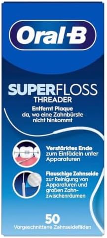 Oral-B Super Floss Dental Floss Pre-Cut Strands 50 ea (Pack of 18) image 4
