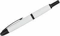 Vista 3 de Pilot Namiki Vanishing Point - Pluma estilográfica, blanco y negro, punta de 1.1 puntas de 18 quilates
