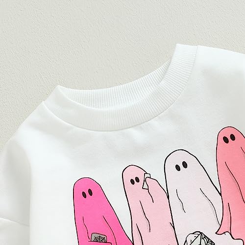 Christmas Baby Girl Boy Outfit Cute Print Bubble Romper Sweatshirt Long Sleeve Shirt First Christmas Fall Clothes4