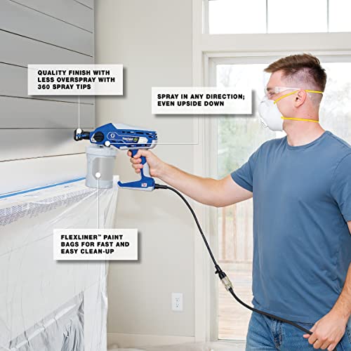 Graco 26D280 TrueCoat 360 Single Speed Paint Sprayer, Corded Electric, (Blue/White) by Graco - Image 4