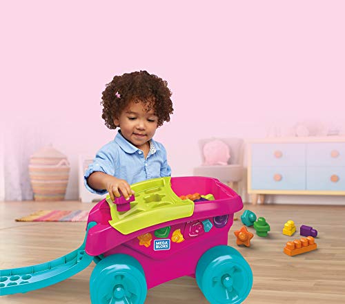 Mega Mattel Bloks FVJ48 Bausteinwagen, 25 Teile, Pink – Bild 5