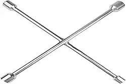 Chave de Roda Cruz Extra Longa 17mm x 19mm x 13/16' x 23mm R01700066 GEDORE RED