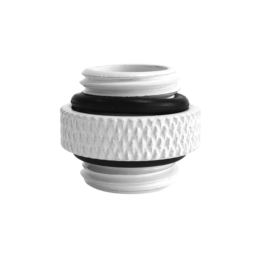 greenDracaena dracaena.io 6 Pack G1/4" Thread, Male to Male Mini Extender Fitting with Tighten O-Ring - Image 3