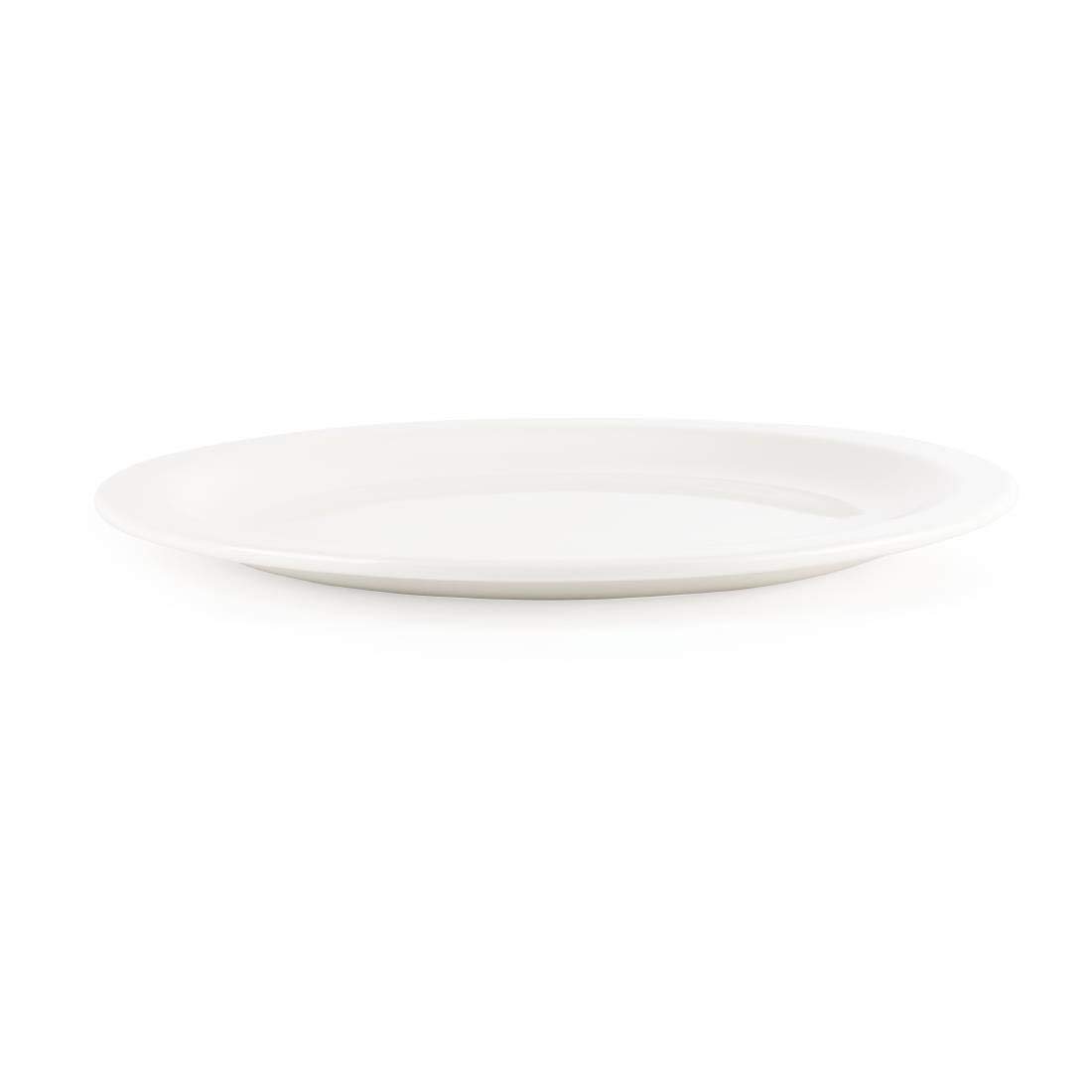 Churchill Super vitrifiée P275 Whiteware Nova Assiette, 22,9 cm, Blanc (lot de 24)