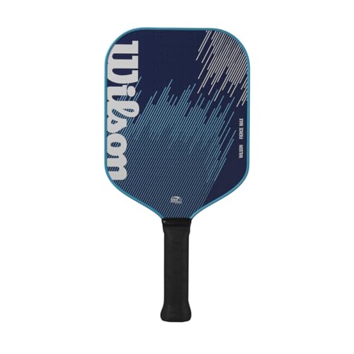 Wilson Fierce Max 13 blauw hybrid pickleball/padel racket