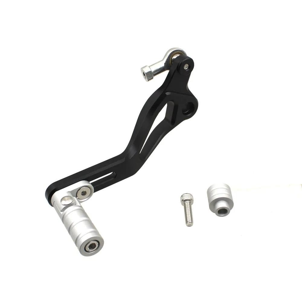 1 Silver For Z400 Z500 For Ninja400 For Ninja500 Aluminum Adjustable Folding Gear Shifter Shift Pedal Lever Motorcycle(1 Silver)