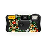 Kodak FunSaver 39 – Einwegkamera mit eingebautem Blitz, 39 Aufnahmen, 24-mm-Farbfilm ISO 800, ideal für Spontanfotos, Reisen, Hochzeiten und unvergessliche Momente