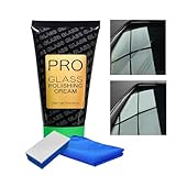 Raypontia Ölfilm Entferner für Auto Scheiben | Kfz Reinigungs und Detailpflege Creme | Fettfilm Entferner für Autoscheiben | Für Auto SUV Limousine Pickup Transporter