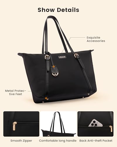 Maletín para Laptop LOVEVOOK negro 15.6 pulgadas miniatura 5
