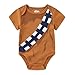 STAR WARS Grogu Baby Boys 5 Pack Bodysuit Creeper Set for Infants