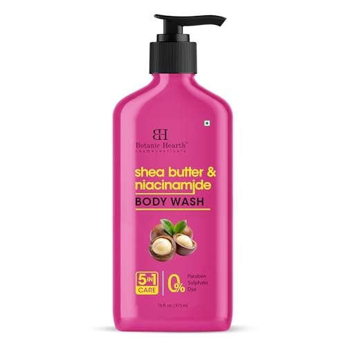 Botanic Hearth Shea Butter &amp; Niacinamide Body Wash –16 fl oz
