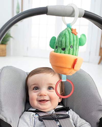 Skip Hop Baby Stroller Toy, Farmstand Grow & Play Jitter, Cactus - Image 8