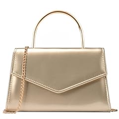 Pu Patent Leather Gold