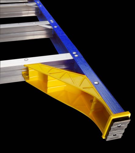Werner OBEL06 Old Blue Electricians 375-Pound Duty Rating Fiberglass Stepladder/Job Station, 6-Foot