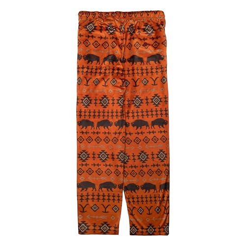 Yellowstone mens Pajama Pants, Soft & Comfortable Nightwear for Adults, Lounge Bottoms2