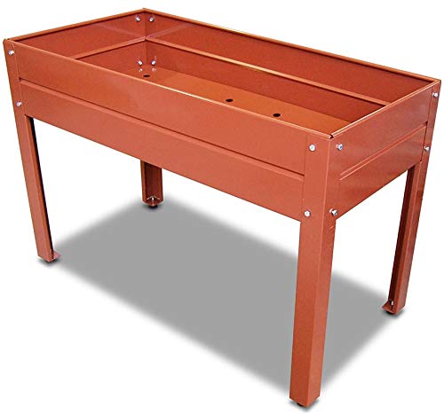 MESA DE CULTIVO DE 120x60 LACADA MARRON