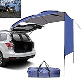 ROSG Tienda de campaña para Techo de Coche, toldo para Techo de Coche, Impermeable, Resistente a desgarros, Tienda de campaña para Coche, toldo Lateral Robusto para Coche, Anti-UV94x74x78in