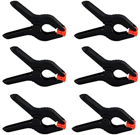 Heavy Duty Muslin Clamps 4 1/2 inch 6 Pack