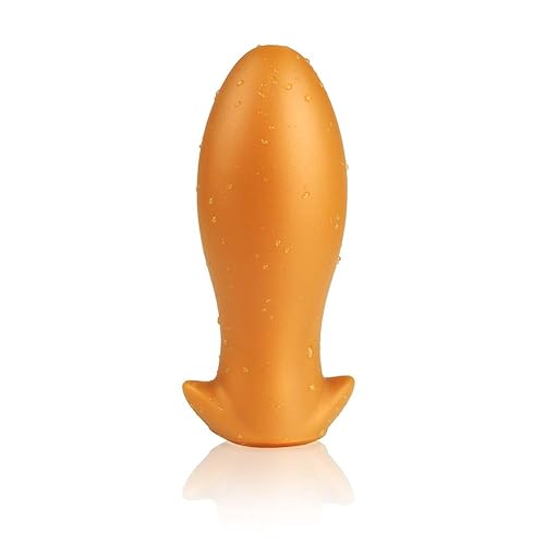 Super Big Butt Plug Trainer, FST Liquid Silicone Anal Plug Prostate Massage Anus Dilator Anal Ball for Beginner Advanced Men Women - Large (Pack of 1)