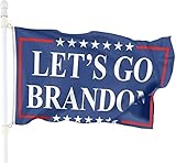 Lets Go Branson Flag 3x5 Ft Brandon Flag Outdoor Indoor Small Garden Flags and FJB Flag with Brass Grommets Bright Colors and Durable