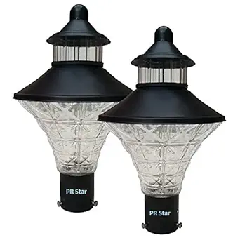 PR Star Big Royal Black Race Maharaja Metal Water Proof Gate Light Pack of 2