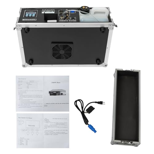 Máquina de humo portátil 1500W alta potencia con control remoto y tanque de 3L para efectos de escenario, fiesta y boda miniatura 4
