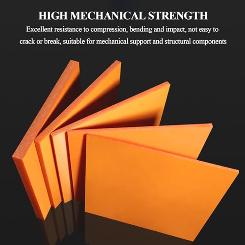 DFDPAXL Bakelite Plate Insulation Phenolic Resin Board Bakelite Sheet Thickness 12Mm, 200×200Mm-300×400Mm for Electrical Equipment,300×300×12mm
