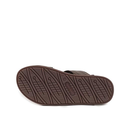 Image of Pierre Cardin Men's Pc1048 Tan-cafe Fisherman Sandal